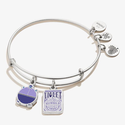 Alex and Ani Willy Wonka 'Violet' Duo Charm Bangle - Alex and Ani