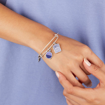 Alex and Ani Willy Wonka 'Violet' Duo Charm Bangle - Alex and Ani