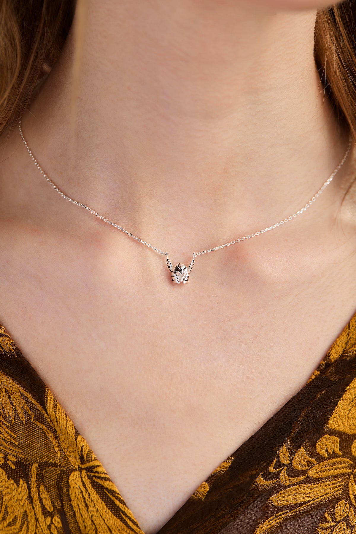Alex and Ani House of the Dragon™ Daemon Targaryen Helmet Necklace