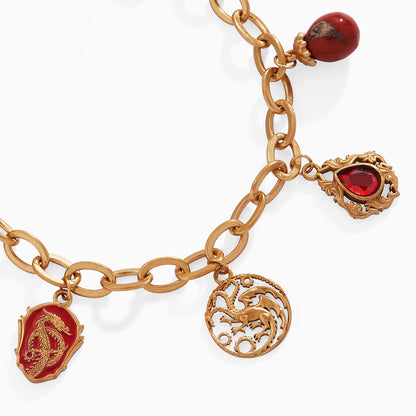 Alex and Ani HOUSE OF THE DRAGON™ Toggle Multi-Charm Bracelet