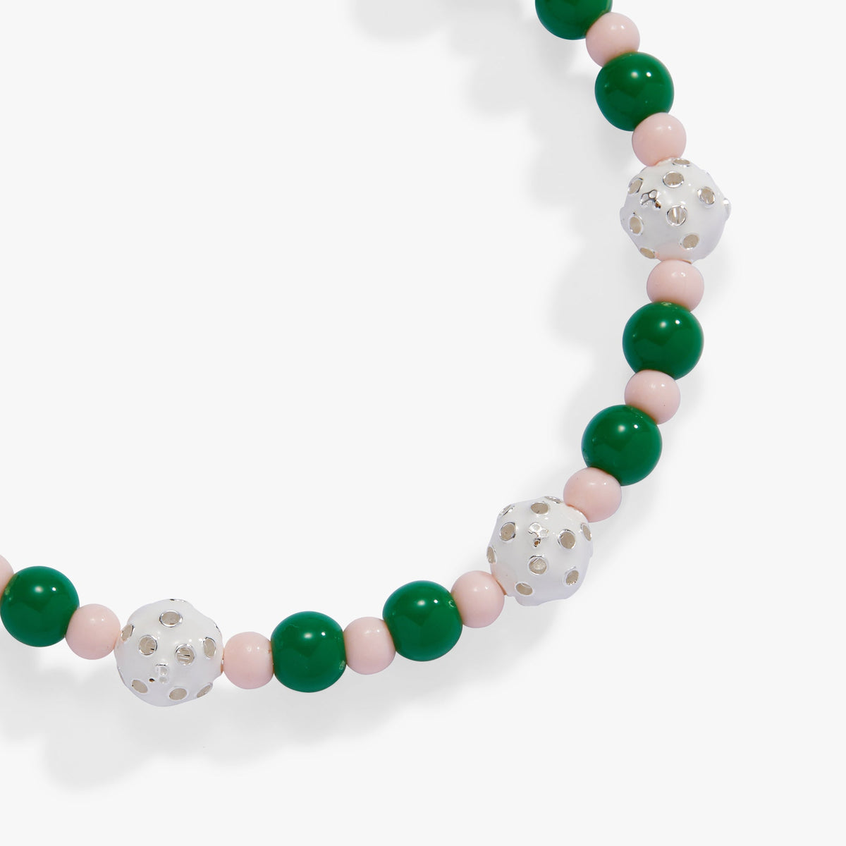 Alex and Ani Barbie™ Pickleball Beaded Charm Bangle