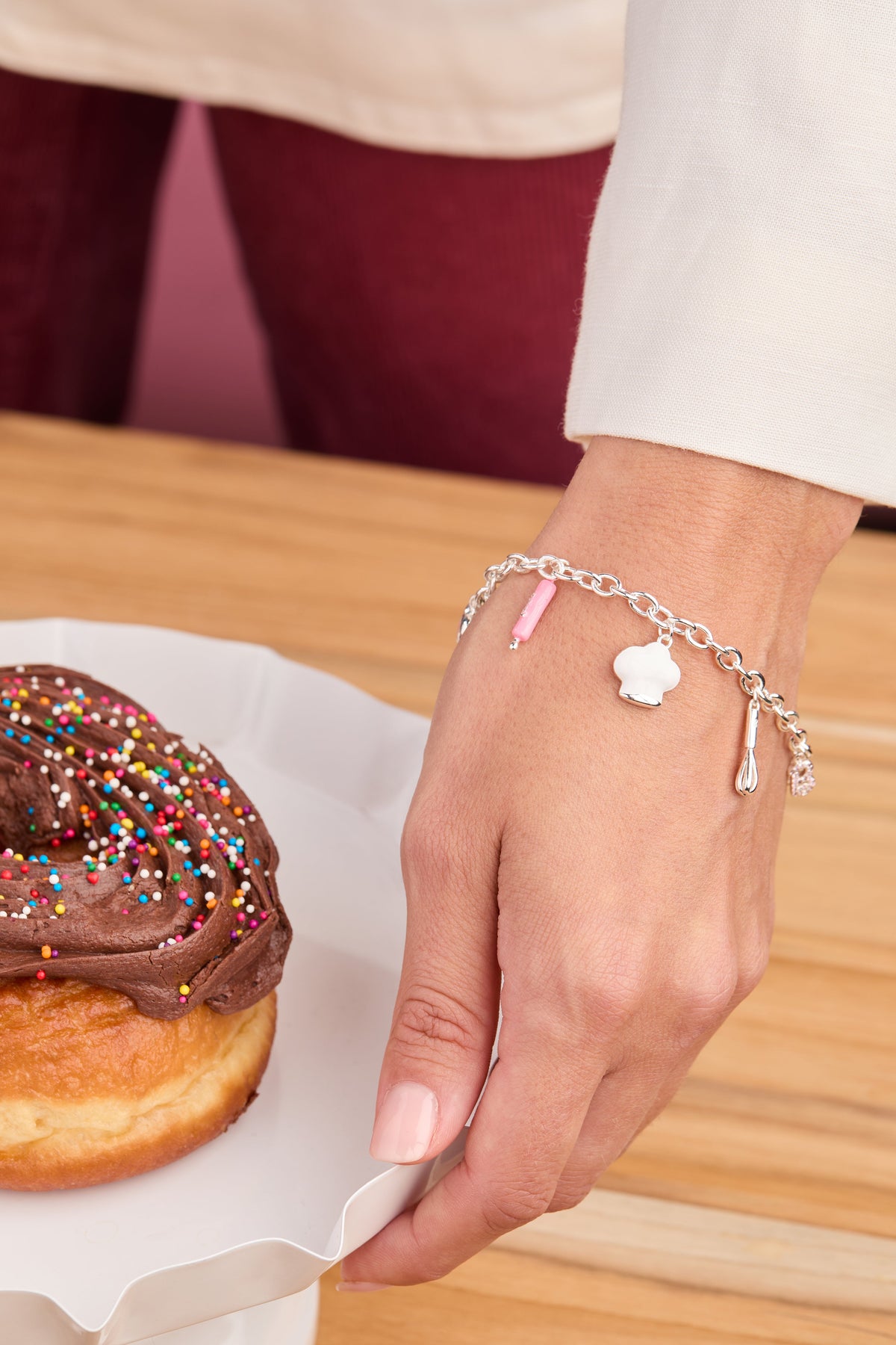 Alex and Ani Barbie™ Chef Charm Bracelet