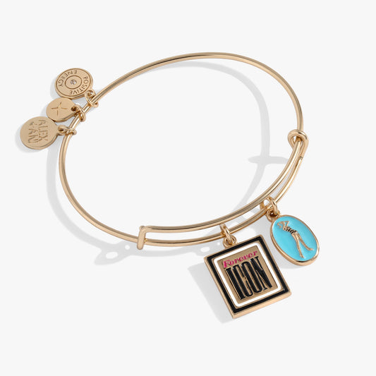 Alex and Ani Retro Barbie Duo Charm Bangle