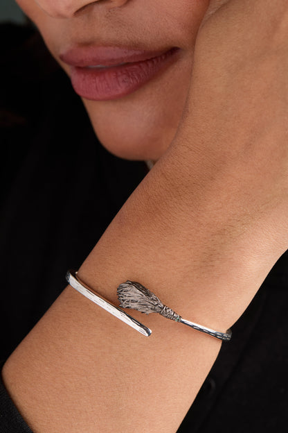 Alex and Ani The Wizard of Oz™ Wicked Witch Broom Bypass Cuff