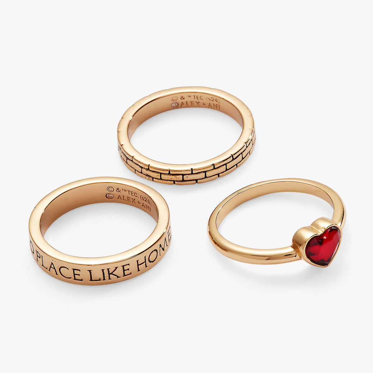 Alex and Ani The Wizard of Oz™ No Place Like Home Ring Stack