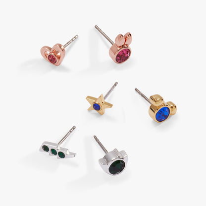 Alex and Ani THE POWERPUFF GIRLS™ Mismatch Stud, Set of 3