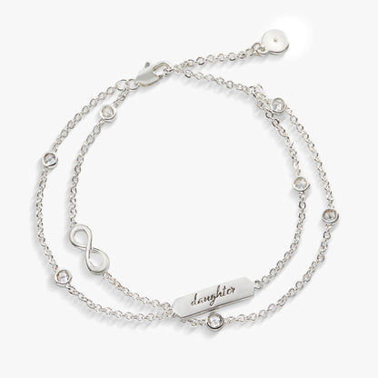 Alex and Ani Daughter' Infinity Chain Bracelet, Adjustable