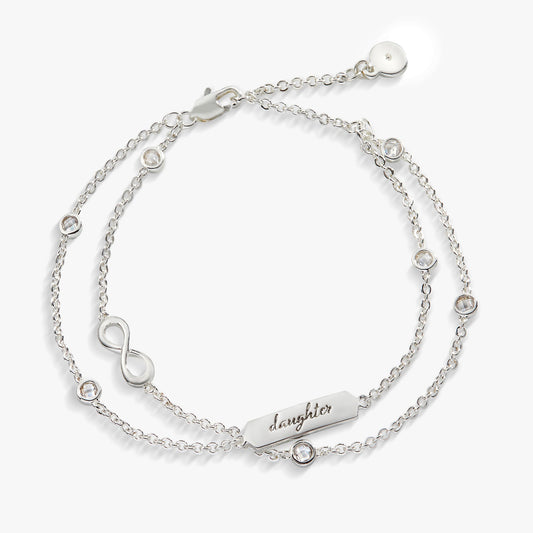 Alex and Ani Daughter' Infinity Chain Bracelet, Adjustable