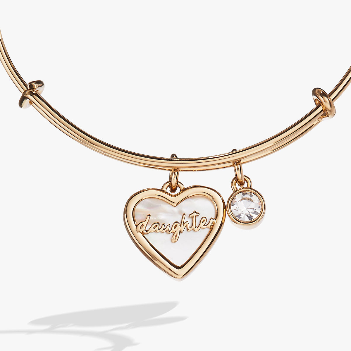 Alex and Ani Daughter Mother of Pearl Bangle