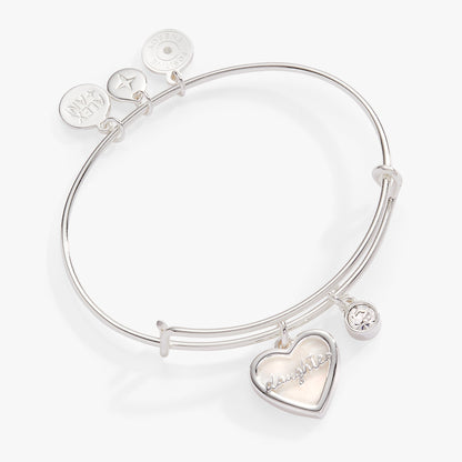 Alex and Ani Daughter Mother of Pearl Bangle