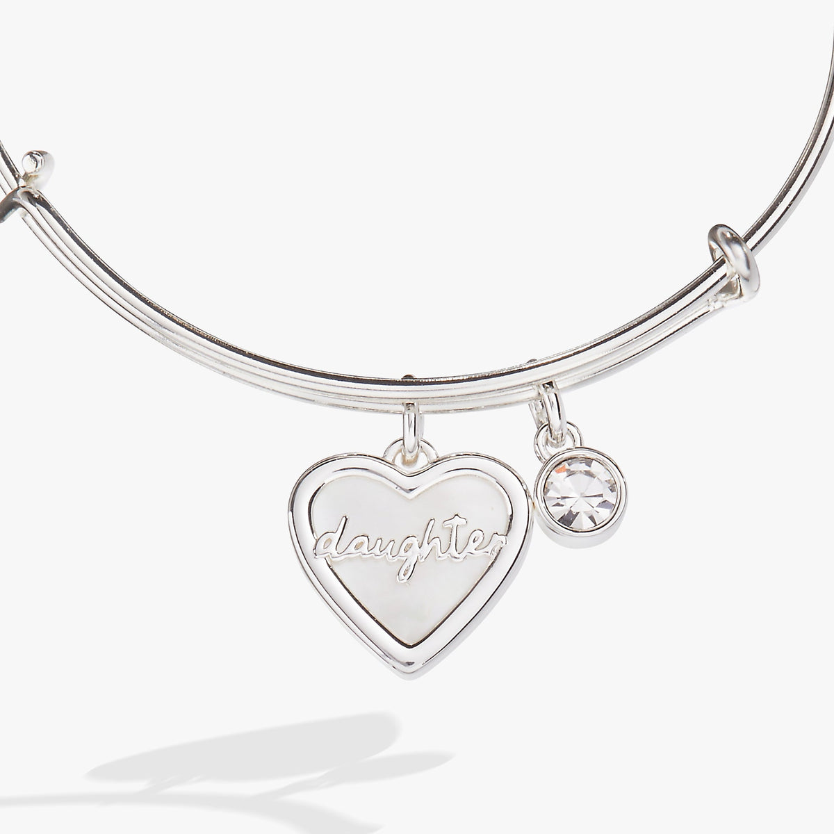 Alex and Ani Daughter Mother of Pearl Bangle