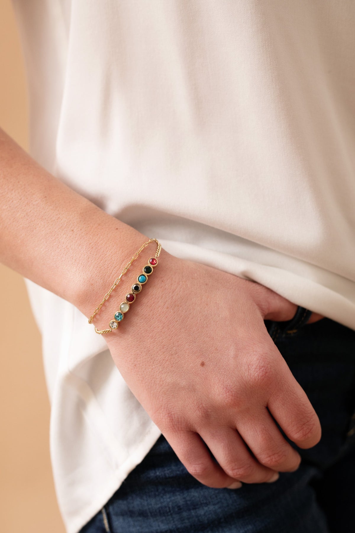 Alex and Ani Daughter Acrostic Bolo