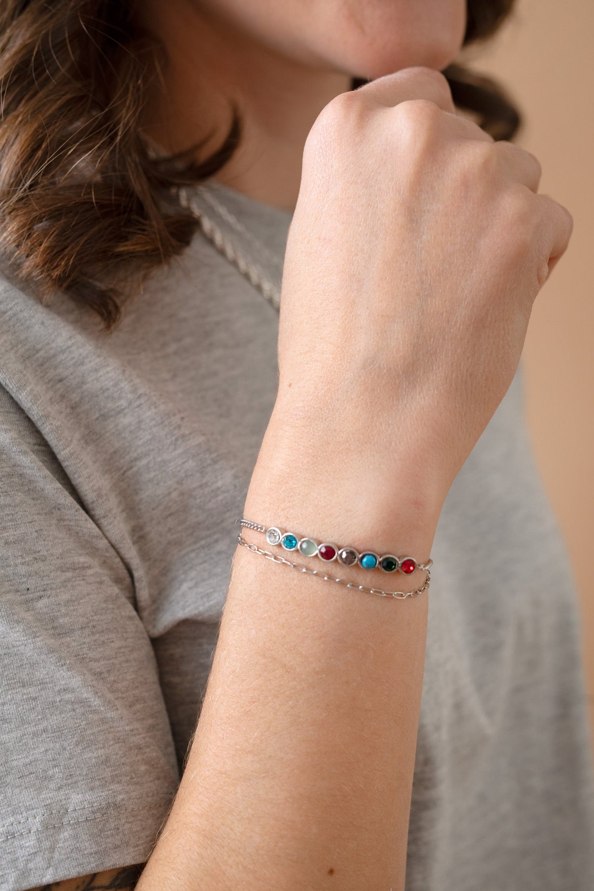 Alex and Ani Daughter Acrostic Bolo