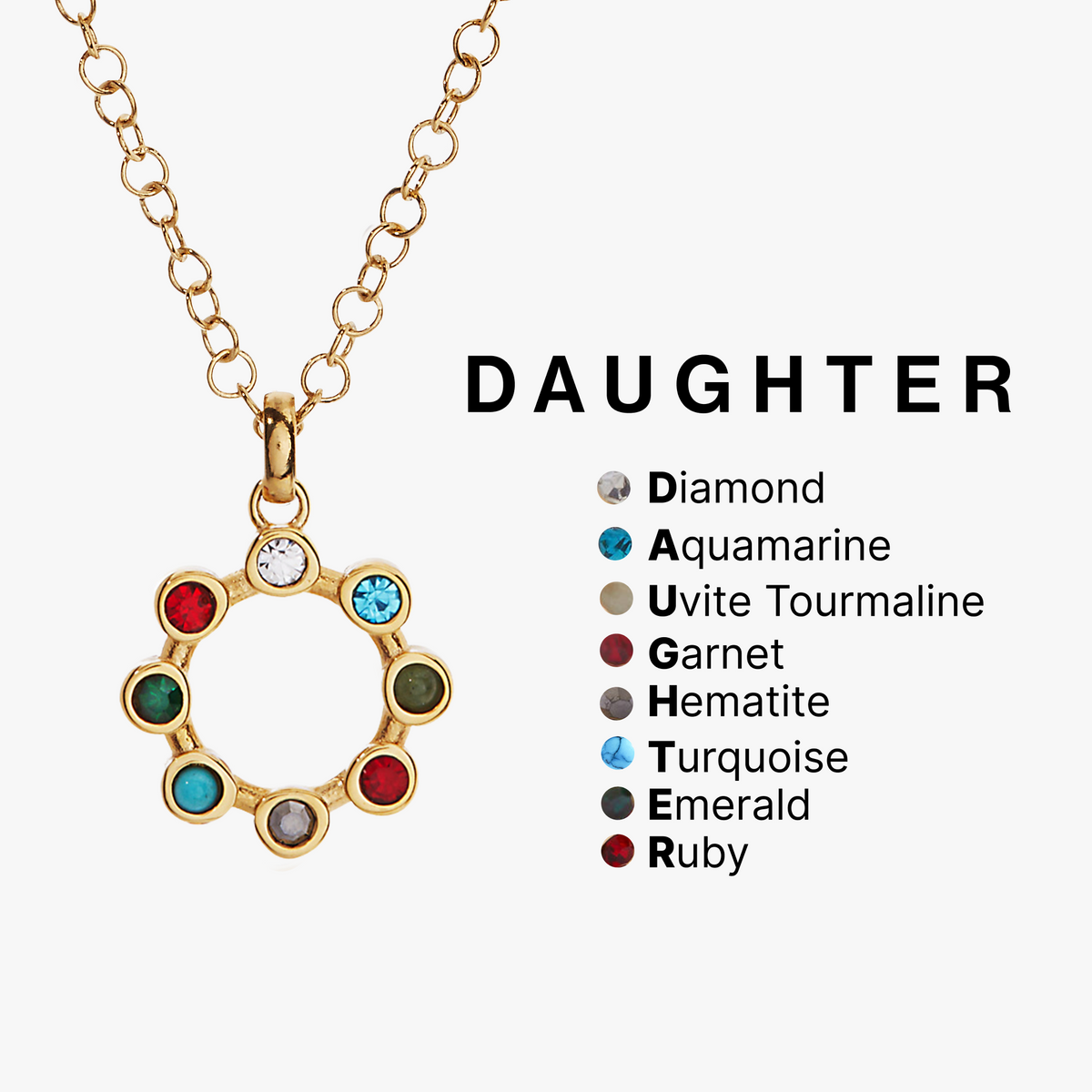 Alex and Ani Daughter Crystal Necklace