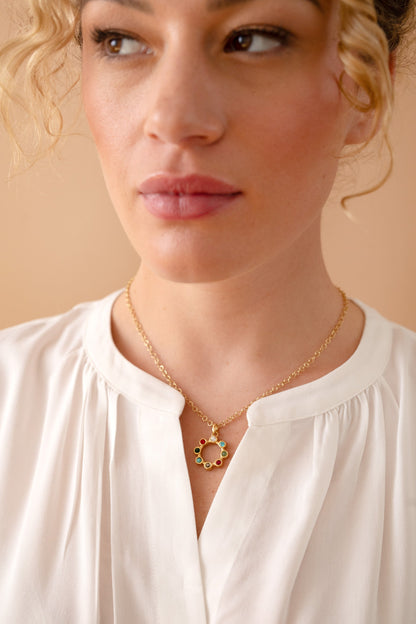 Alex and Ani Daughter Crystal Necklace