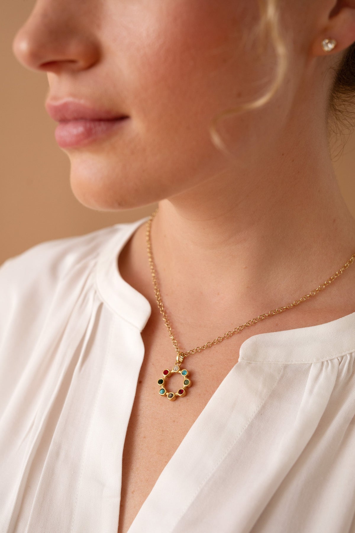 Alex and Ani Daughter Crystal Necklace