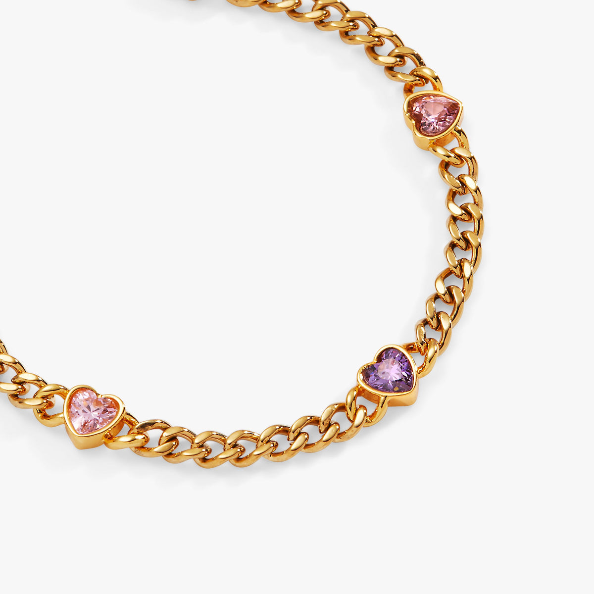 Alex and Ani Heart Curb Chain Bracelet