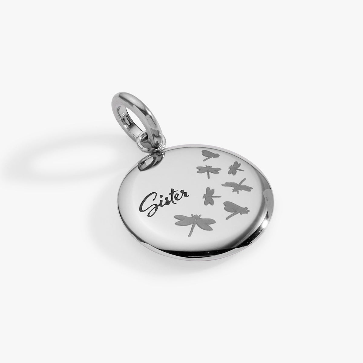 Alex and Ani Sister Dragonfly Disc Charm
