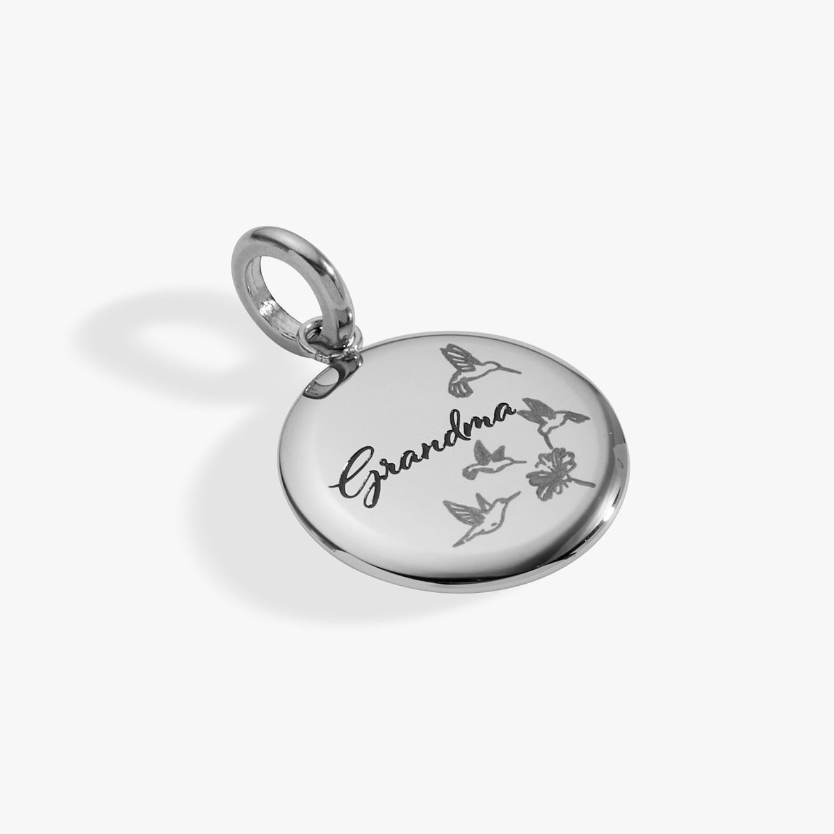 Alex and Ani Grandma Hummingbird Disc Charm
