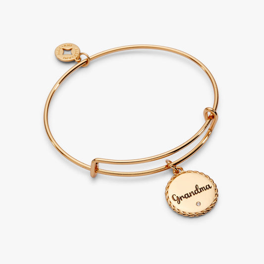 Alex and Ani Grandma Charm Bangle