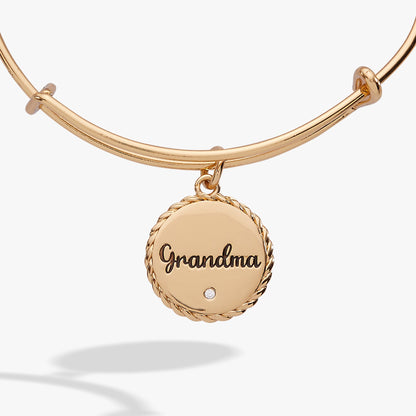 Alex and Ani Grandma Charm Bangle