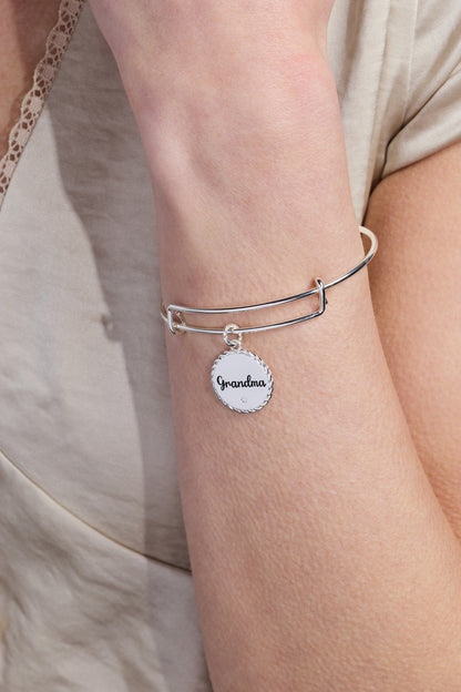 Alex and Ani Grandma Charm Bangle