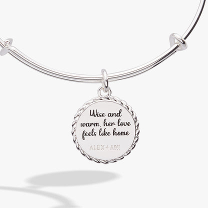 Alex and Ani Grandma Charm Bangle