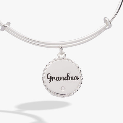 Alex and Ani Grandma Charm Bangle