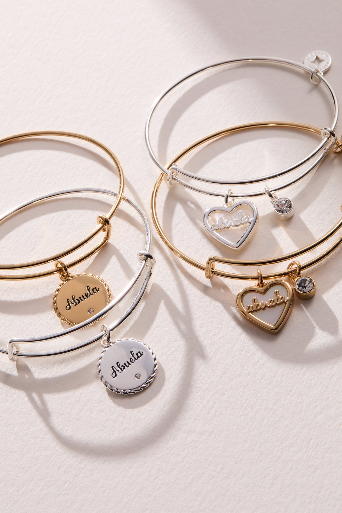 Alex and Ani BILY Mexico - Abuela MOP Heart EWB Duo
