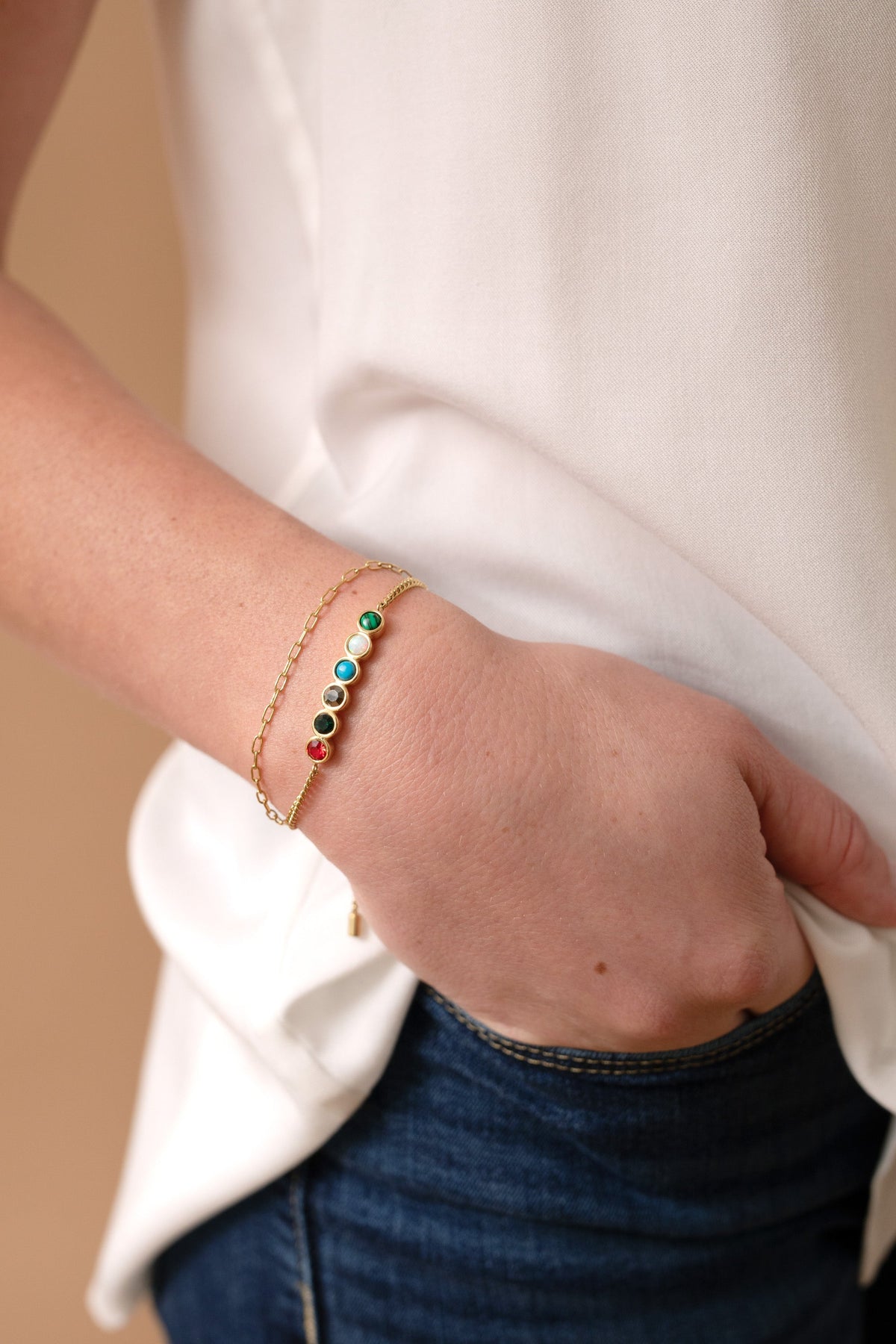 Alex and Ani Mother Acrostic Bolo
