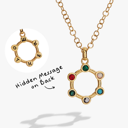 Alex and Ani Mother Crystal Necklace