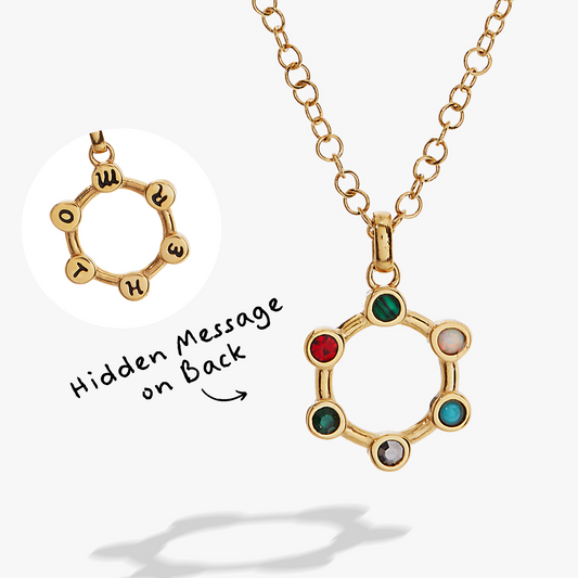 Alex and Ani Mother Crystal Necklace