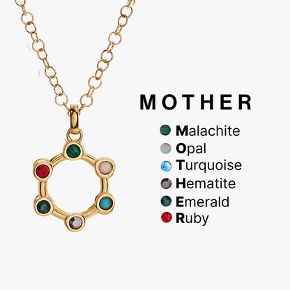 Alex and Ani Mother Crystal Necklace