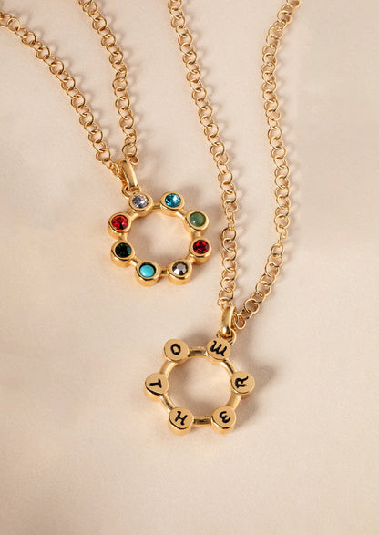 Alex and Ani Mother Crystal Necklace