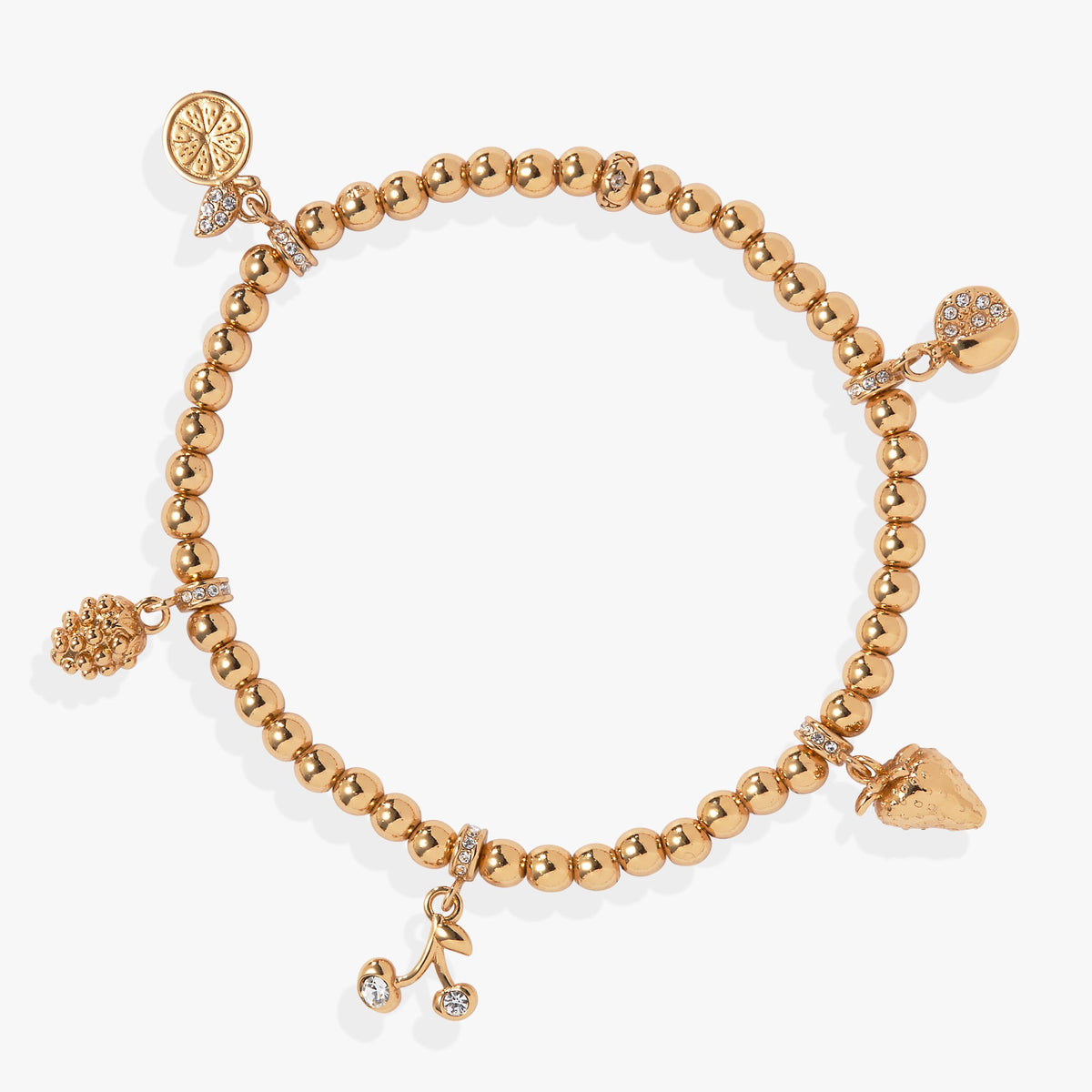 Alex and Ani Fresh Orchard Charm Stretch Bracelet