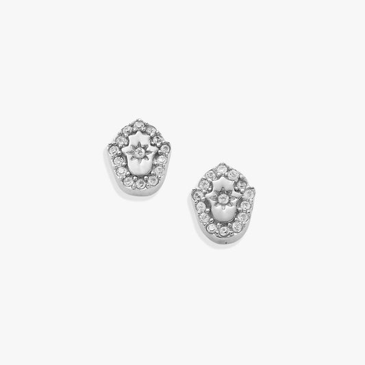 Alex and Ani Hamsa Mini Stud Earrings