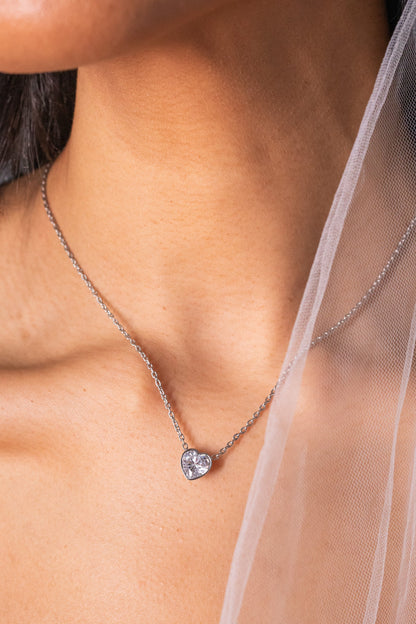 Alex and Ani Crystal Heart Pendant Necklace – Romantic Special Occasion Jewelry