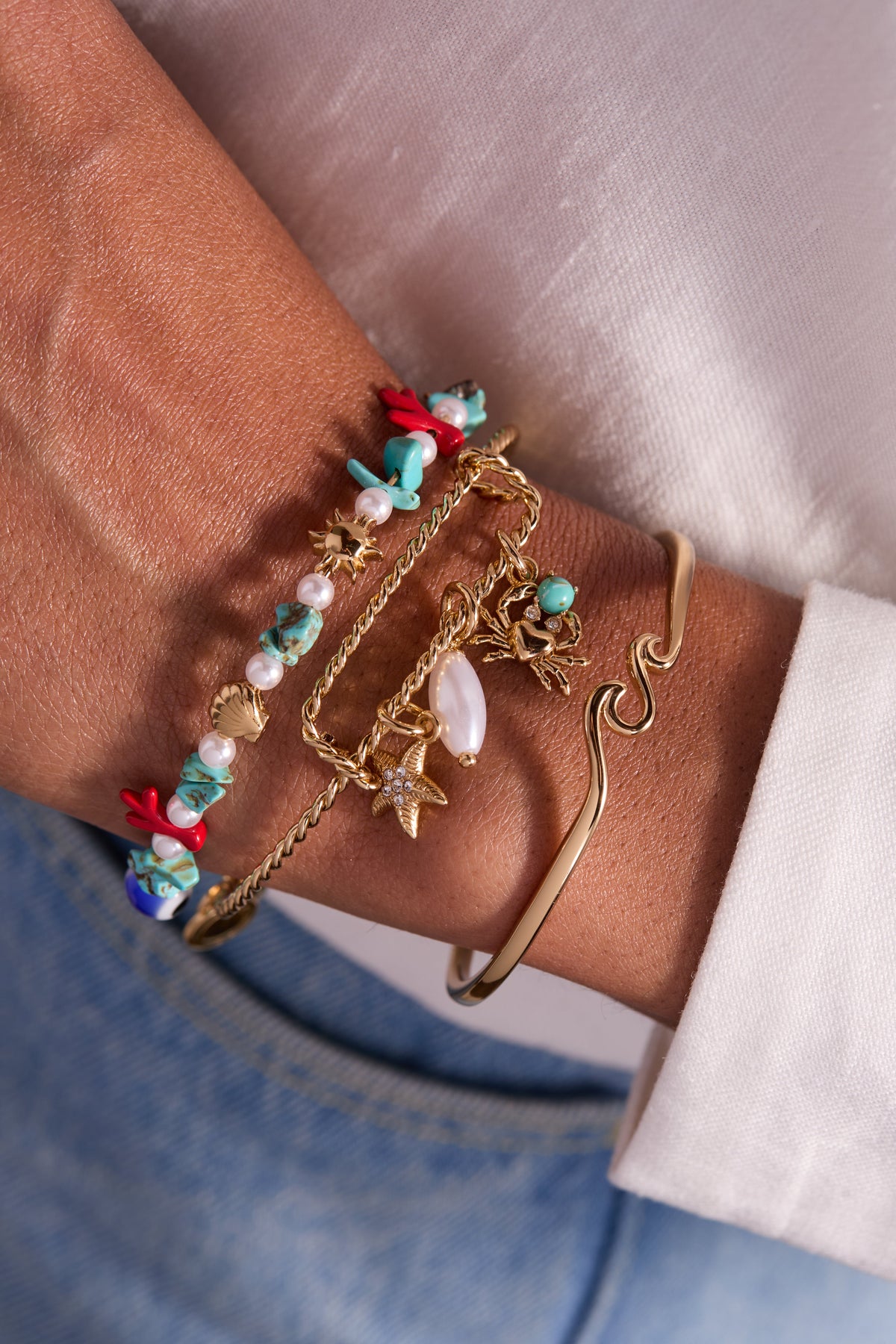 Alex and Ani Wave Cuff