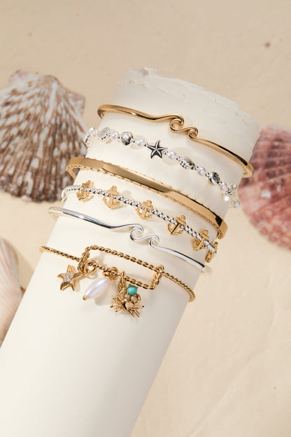 Alex and Ani Wave Cuff