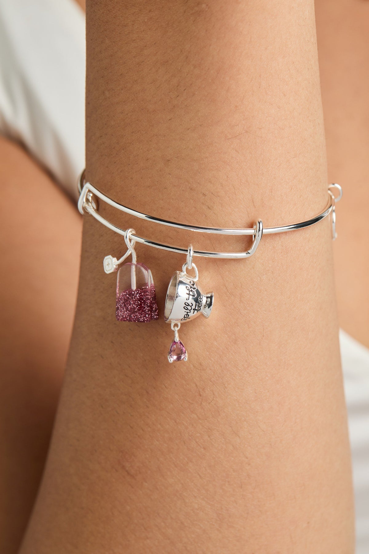 Alex and Ani Spill the Tea Duo Charm EWB