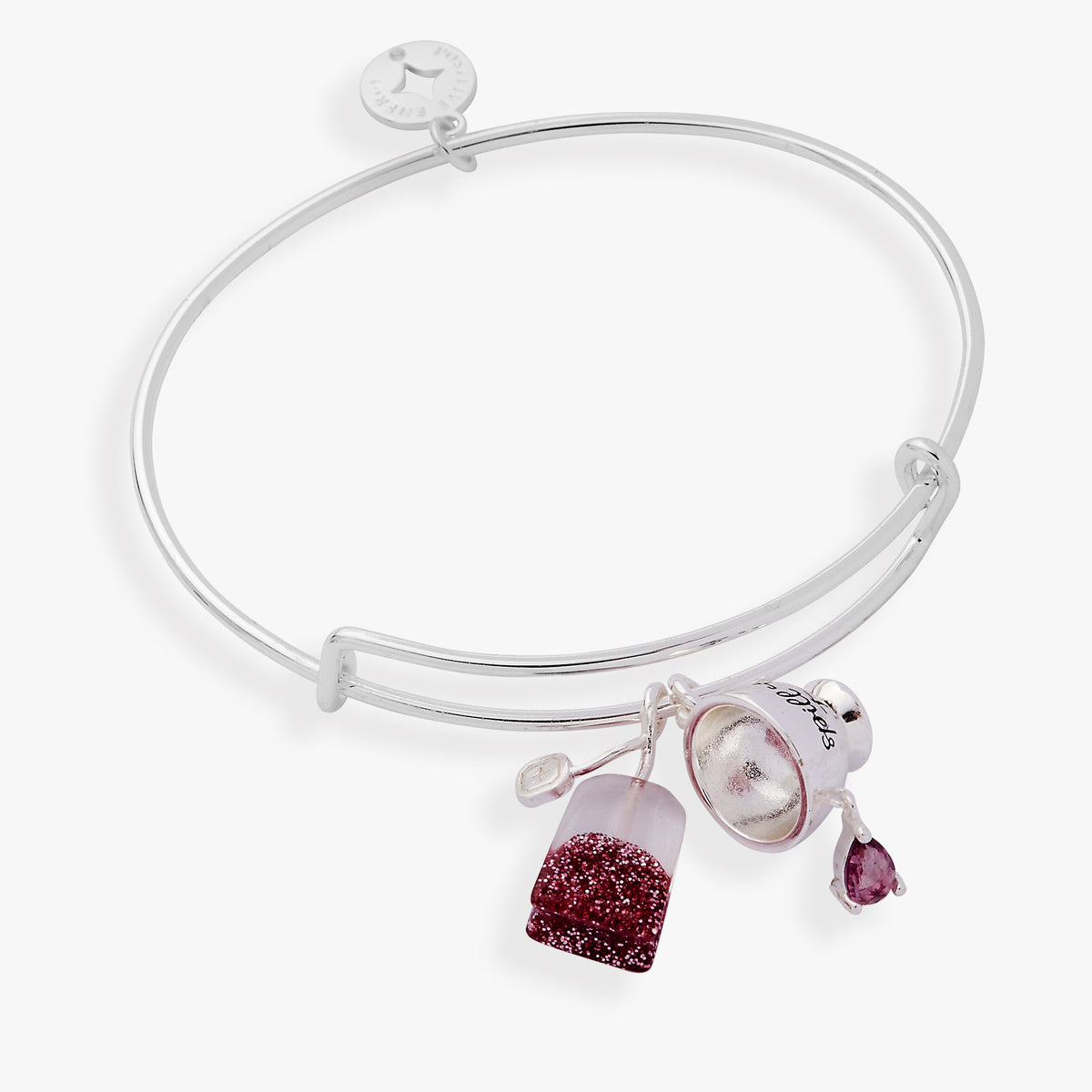 Alex and Ani Spill the Tea Duo Charm EWB