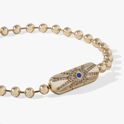 Alex and Ani Evil Eye Barrel Closure Bracelet