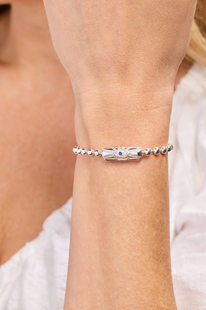 Alex and Ani Evil Eye Barrel Closure Bracelet