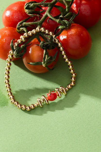Alex and Ani Farmers' Market 'Mom' Stretch Bracelet