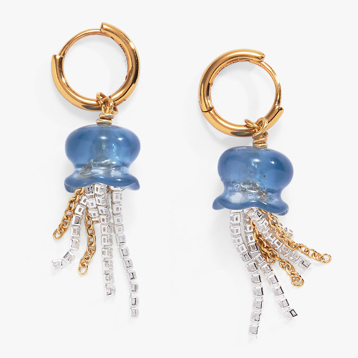 Alex and Ani Whimsical Jellyfish Huggie Hoops