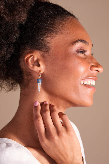 Alex and Ani Whimsical Jellyfish Huggie Hoops