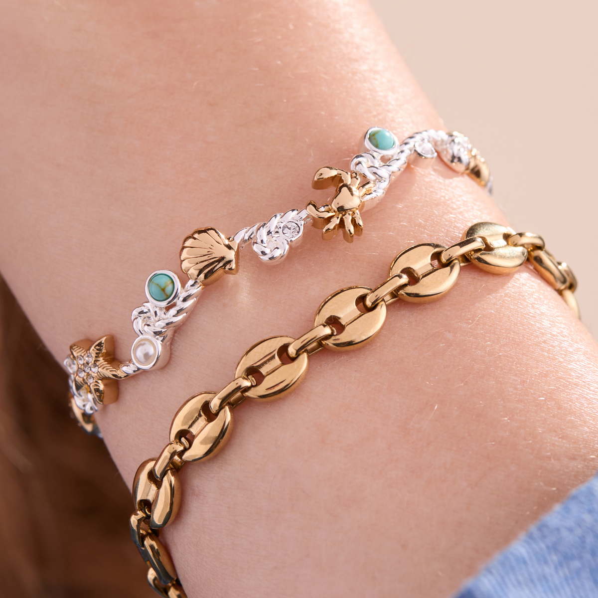 Alex and Ani Whimsical Seaside Rope Cuff