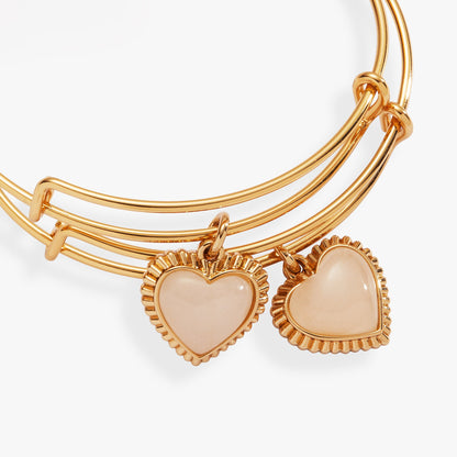 Alex and Ani Mother & Daughter Heart Set of 2