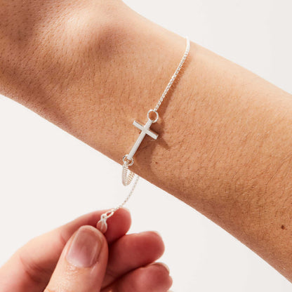 Alex and Ani Pull Chain Cross Bracelet - Alex and Ani