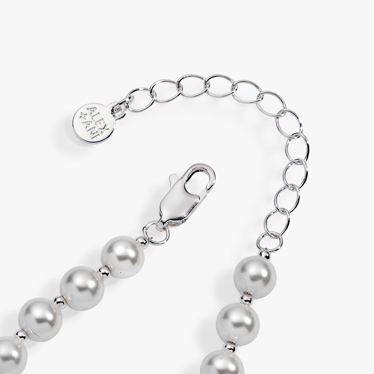 Alex and Ani Posh Poodle Pearl Charm Bracelet